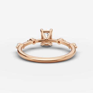 Dainty Pave - Emerald