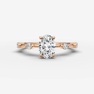 Dainty Pave - Oval