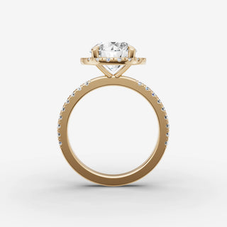 Halo & Pave - Round