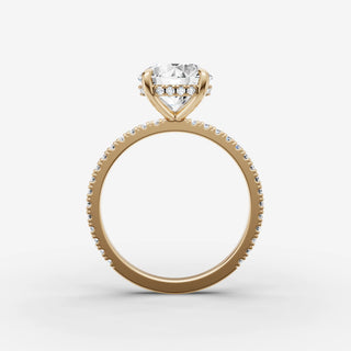 Hidden Halo & Pave - Round