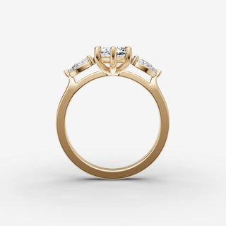 Three stone - Marquise