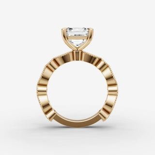 Vintage Pave - Asscher