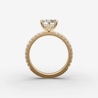 Hidden Halo & Pave - Marquise