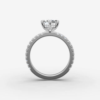 Hidden Halo & Pave - Marquise