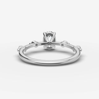 Dainty Pave - Oval