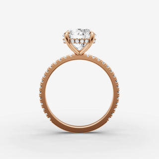Hidden Halo & Pave - Round