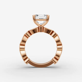 Vintage Pave - Asscher