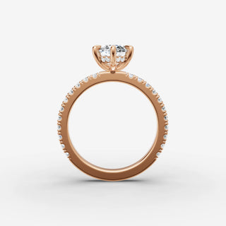Hidden Halo & Pave - Marquise