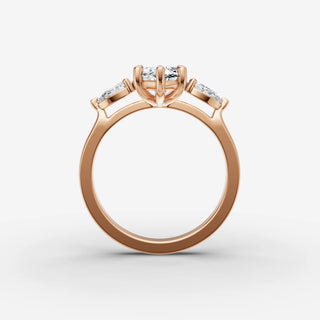 Three stone - Marquise