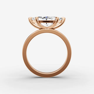 East West Solitaire - Marquise