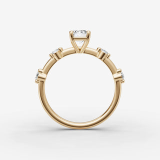 Dainty Pave - Emerald