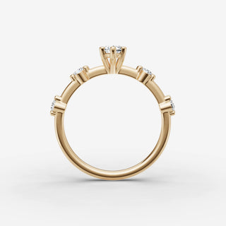 Dainty Pave - Marquise